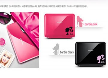 Samsung NT-X170-BABIP. Notebook khusus untuk pecinta Barbie. 