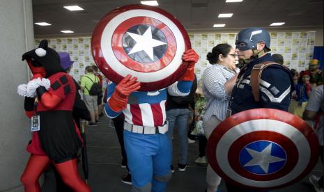 San Diego Comic Con  2019. Acara yang akan digelar pada akhir Juli tahun ini terpaksa dibatalkan menyusul pandemi Covid-19. 