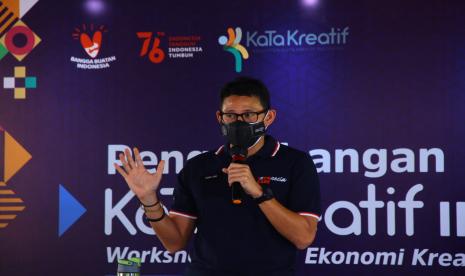 Menteri Pariwisata dan Ekonomi Kreatif (Menparekraf) Sandiaga Uno