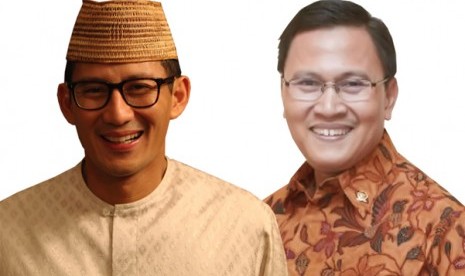 Sandiaga Uno dan Mardani