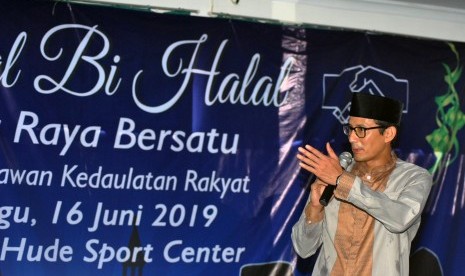 Sandiaga Uno. Hingga kini, belum ada pengganti Sandiaga di kursi wagub DKI.