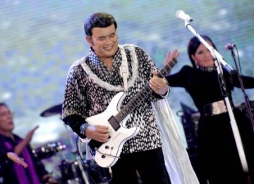 Sang Raja Dangdut Rhoma Irama.