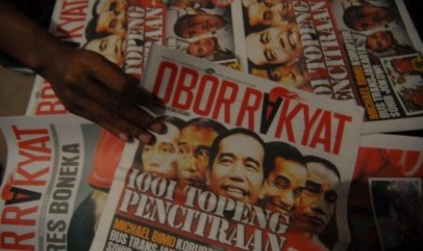 Tabloid Obor Rakyat yang diduga melakukan kampanye hitam terhadap Jokowi