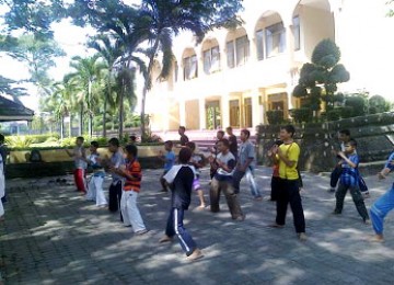 Santri di Pondok Pesantren Mahadul Islamiyah Yayasan Pendidikan Islam 