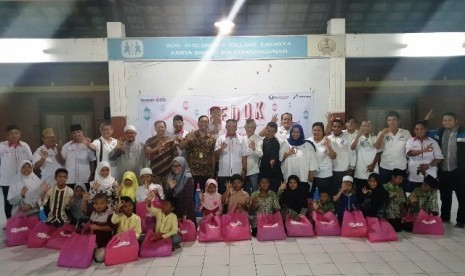 Santunan yatim dan dhuafa Hiswana DKI Jakarta 