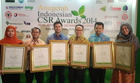 Sarihusadara raih enam penghargaan di ajang Indonesian CSR Awards 2014