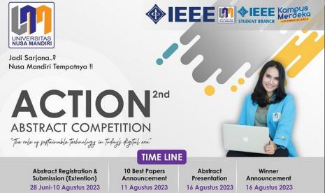 Sasaran dari Abstract Competition yang diadakan oleh komunitas mahasiswa Student Branch Nusa Mandiri ini merupakan mahasiswa umum jenjang D3-S1, terbuka bagi seluruh mahasiswa yang ada di Indonesia maupun luar negeri