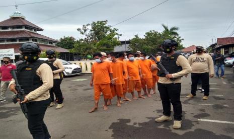 Sat Narkoba Polres Indramayu berhasil membongkar lima kasus peredaran narkoba jenis sabu sejak awal tahun ini, Jumat (15/1). 