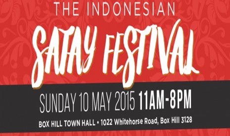 Satay Festival diselenggarakan di Box Hill Town Hall