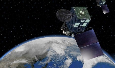 Satelit Himawari 9 yang diluncurkan oleh Jepang.