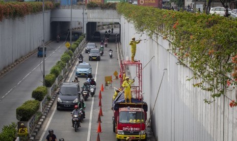 terowongan (underpass) Senen di Jakarta