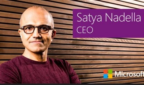 Satya Nadella, CEO baru Microsoft. 