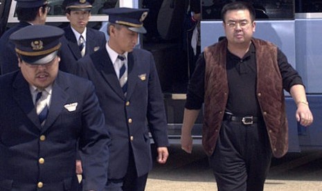 Saudara seayah Pemimpin Korea Utara Kim Jong-un, Kim Jong-nam.