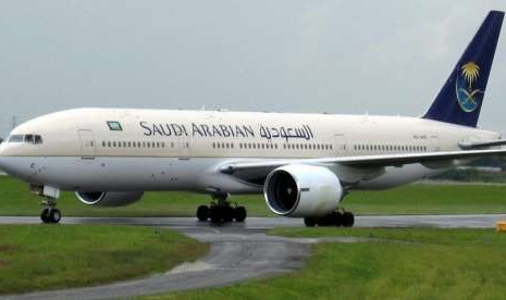 Arab Saudi Masih Tangguhkan Penerbangan Internasional. Saudi Arabian Airlines