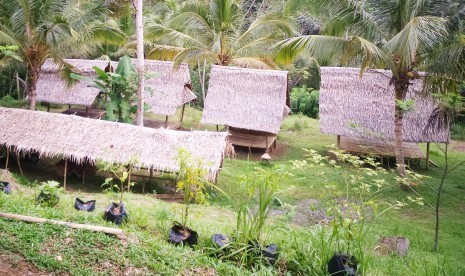 Saung di Kampung Badud