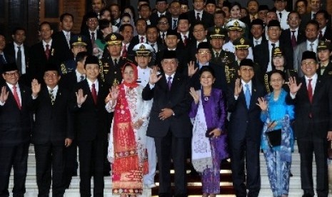 SBY in a state of the nation address at a plenary session of the House of Representative on Friday