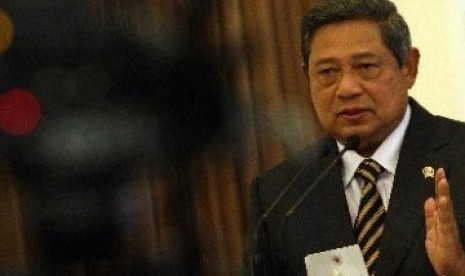 SBY memberi penjelasan, ilustrasi