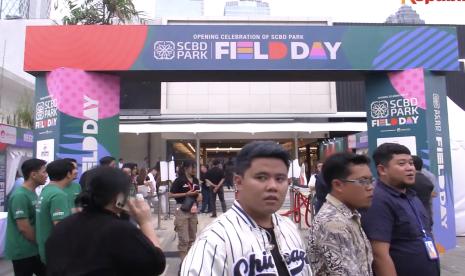 SCBD Park Field Day diharapkan dapat memberikan pengalaman baru bagi masyarakat untuk nongkrong di perkotaan dengan area konsep ruang terbuka hijau.