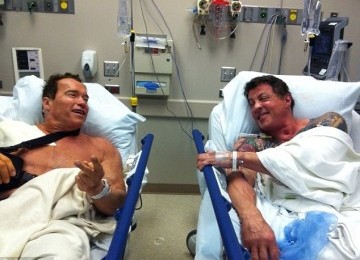 Schwarzenegger dan Stallone