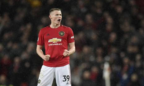 Gelandang Manchester United, Scott McTominay.