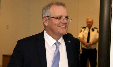 Scott Morrison sekarang menjadi perdana menteri australia yang baru menggantikan Malcolm Turnbull.