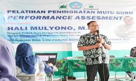 SD S Terpadu Bina Ilmu Parung, Bogor, Jawa Barat, menggelar pelatihan bertajuk Performance Assesment, Sabtu, (10/12).