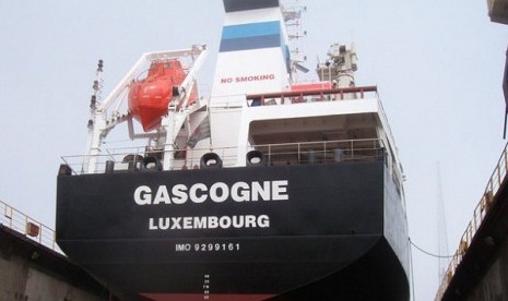 Sea Tanker Shipping shows the French-owned oil tanker Gascogne (file photo)