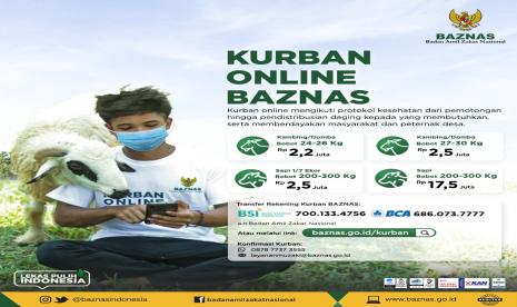 Sebagai koordinator sekaligus operator pengelolaan zakat nasional, Badan Amil Zakat Nasional (BAZNAS) menyelenggarakan Rapat Koordinasi (Rakor) Kurban Nasional untuk mensinergikan dan mengoptimalkan program Kurban Online BAZNAS tahun 2021. 