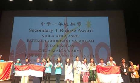 Sebanyak empat siswa SMPIT Nurul Fikri berhasil meraih medali di ajang Hong Kong International Mathematical Olympiad (HKIMO) 2018.