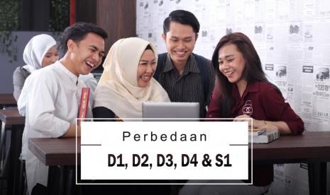 Sebelum, memilih perguruan tinggi yang akan kalian tuju, maka ketahui terlebih dahulu perbedaan D1, D2, D3, D4 dan S1 agar tidak salah memilih jenjang studi.