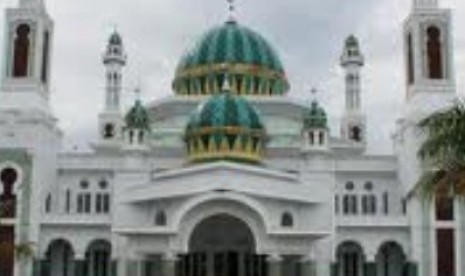 Sebuah masjid di Dumai