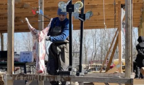 Sebuah peternakan dan rumah potong halal hadir di Union Bridge, Maryland.