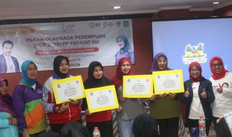 Sejak dimulai pada tanggal 5-9 Mei, Pekan Olahraga Perempuan Fatayat NU region Jateng-DIY hari ini resmi ditutup. 