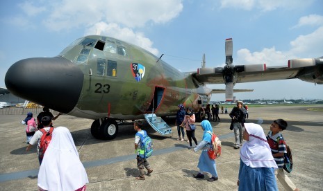 Pesawat angkut Hercules C-130 H. (Ilustrasi)