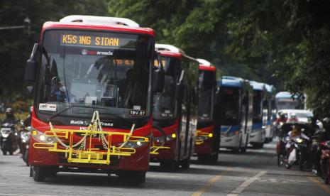 Dishub Surakarta: Pemanfaatan Transportasi Umum Masih Rendah (ilustrasi).