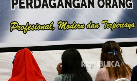 Sejumlah korban dihadirkan saat ungkap kasus Tindak Pidana Perdagangan Orang (TPPO) -ilustrasi