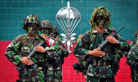 Swift Reaction Strike Unit (PPRC (Edwin Dwi Putranto/Republika)