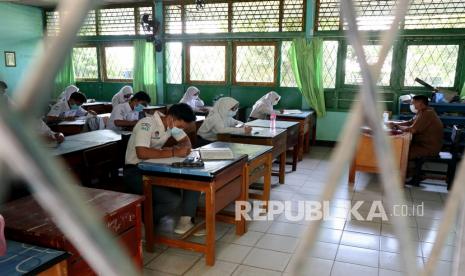  Pontianak Uji Coba Belajar Tatap Muka Mulai 22 Februari (ilustrasi).