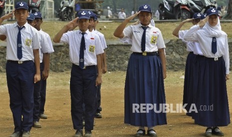 Pelajar SMP. (Ilustrasi)