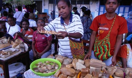 Sejumlah wanita Papua 