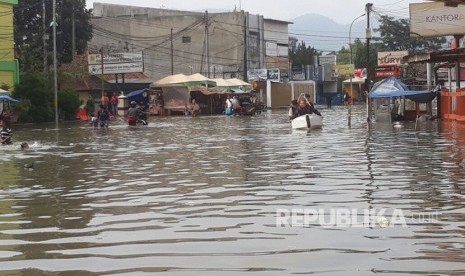 Bencana banjir. (ilustrasi)