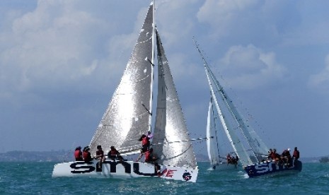 Sejumlah yacht berada di Nongsa, Batam (ilustrasi). Pemkot Batam menilai wisata Nongsa relatif mudah diisolasi dibanding daerah lain.