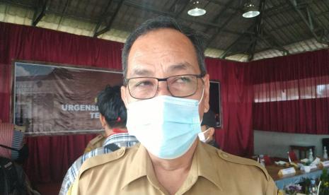 Sekda Kota Tasikmalaya, Ivan Dicksan, saat diwawancara, Senin (7/12). 