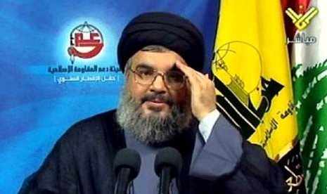 Sekertaris Jendral Hizbullah Sayyed Hassan Nasrallah 