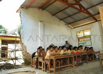 Sekitar 60 persen bangunan sekolah di Tangerang Selatan mengalami kerusakan. (ilustrasi)