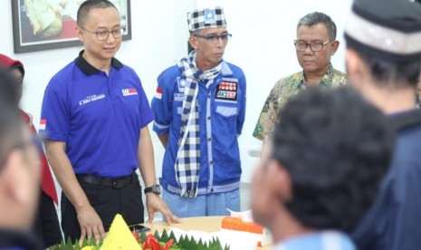 Sekjen DPP PAN Eddy Soeparno mengadakan tasyakuran sekaligus meresmikan Rumah Perjuangan yang ada di Kota Bogor, Jawa Barat, Jumat (25/5).