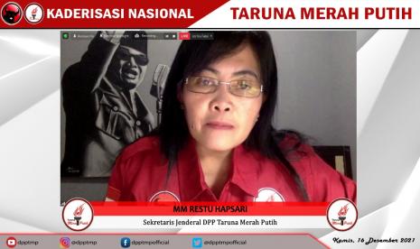 Sekjen DPP TMP Restu Hapsari,