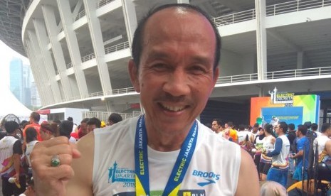 Sekjen INASGOC,Eris Herryanto, ikut lomba lari Electric Jakarta Marathon 2018. Penerbang pertama pesawat tempur F15 ini ikut di jarak 5 km. Lomba digelar Ahad (28/10) yang di mulai dan berakhir. Dikawasan GBK Senayan Jakarta. 