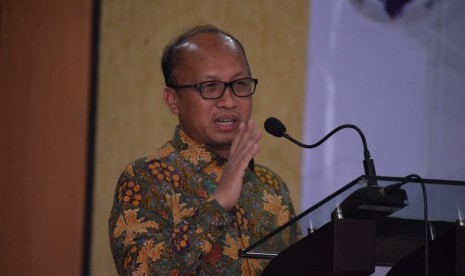 Sekjen Kementerian Desa, PDT, dan Transmigrasi Anwar Sanusi. 