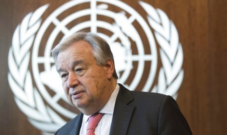 Sekjen PBB Antonio Guterres meminta negara lain tak intervensi konflik di Libya